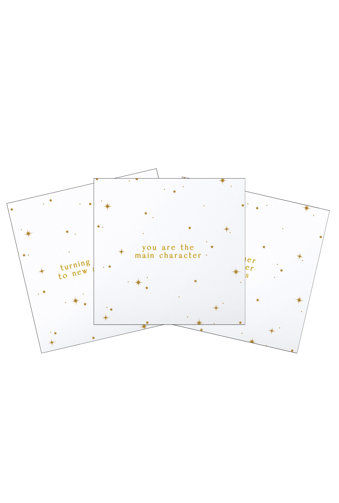 Bookish Greeting Card Set (3-Pack)